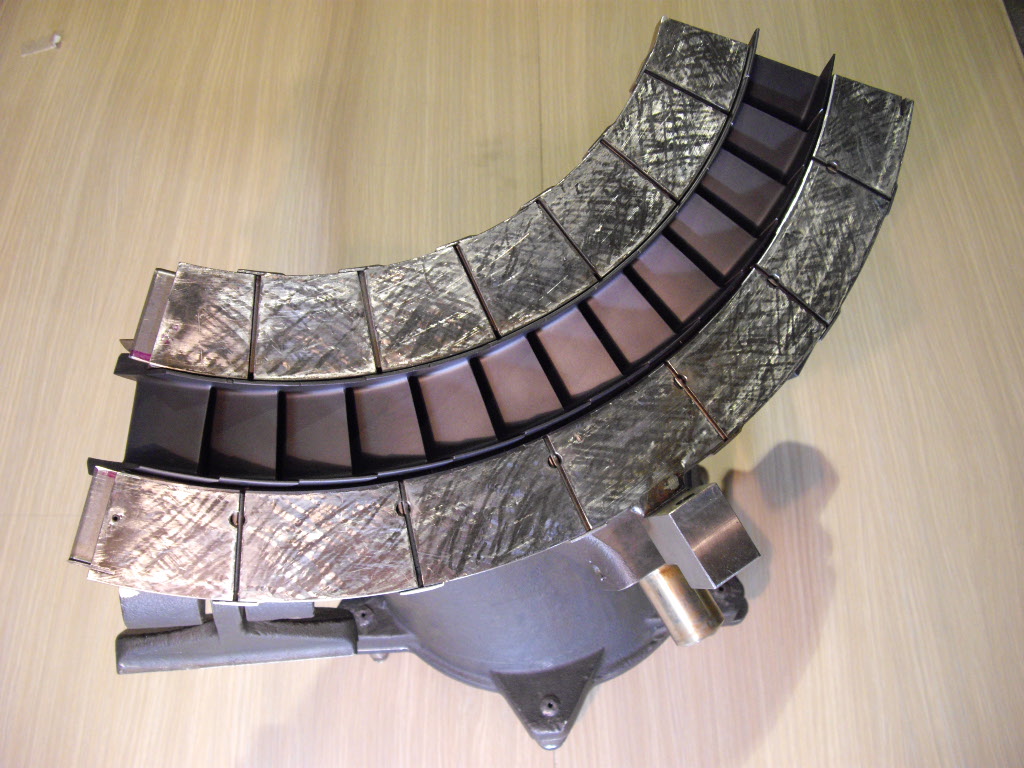 Turbine Stator Stage 1 Inlet Quadrant Set (Cooled)